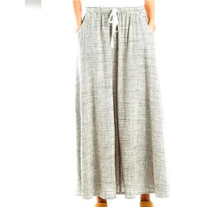 Max Studio London Checkered Maxi Skirt